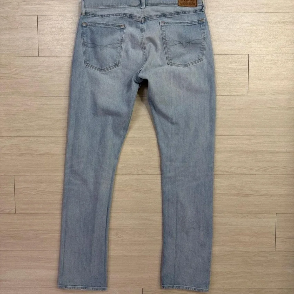 Polo Ralph Lauren Light Wash Slim Fit Jeans Mens Size 34x34 Denim
